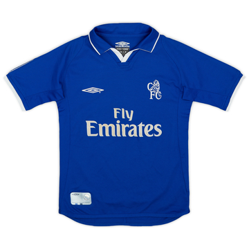 2001-03 Chelsea Home Shirt - 8/10 - (6-7Years)
