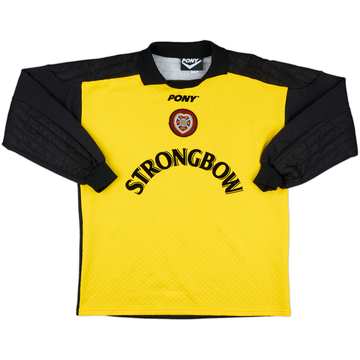 1996-97 Hearts GK Shirt - 9/10 - (M)