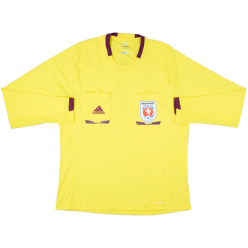 2012-13 Czech Republic adidas Referee L/S Shirt - 9/10 - (XL)
