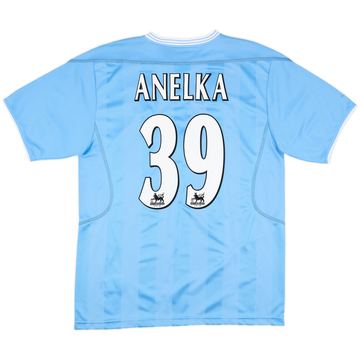 2003-04 Manchester City Home Shirt Anelka #39 - 9/10 - (M)