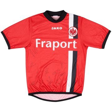 2005-06 Eintracht Frankfurt Signed Home Shirt - 8/10 - (XS)