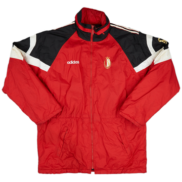 1997-98 Standard Liege adidas Padded Bench Coat - 9/10 - (L)