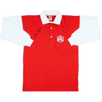 1990s Arsenal Signed Rugby Polo L/S Shirt - 9/10 - (L)