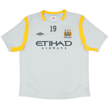 2010-11 Manchester City Player Issue Umbro Training Shirt #19 (Lescott) - 7/10 - (XL)