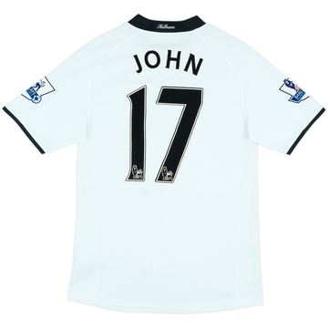 2008-09 Fulham Match Issue Home Shirt John #17