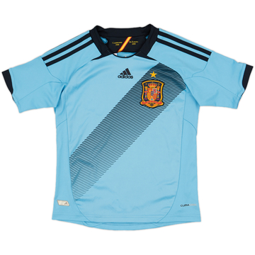 2012-14 Spain Away Shirt - 8/10 - (S.Boys)