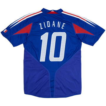 2004-06 France Player Issue Home Shirt Zidane #10 - 7/10 - (M)