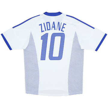 2002-04 France Away Shirt Zidane #10 - 4/10 - (M)