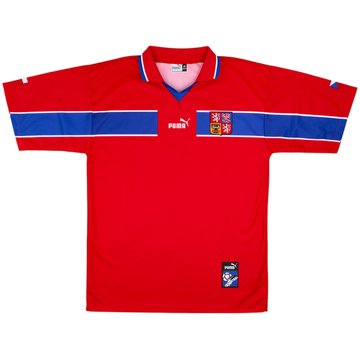 1998-00 Czech Republic Basic Home Shirt - 10/10 - (XL)