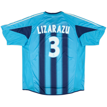 2004-05 Olympique Marseille Away Shirt Lizarazu #3 - 6/10 - (XL)