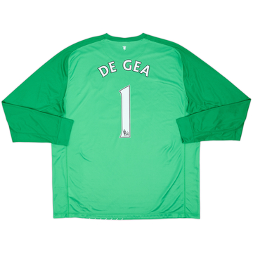 2013-14 Manchester United GK Shirt De Gea #1 - 8/10 - (XXL)