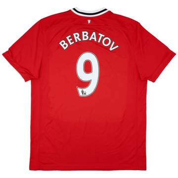 2011-12 Manchester United Home Shirt Berbatov #9VS
