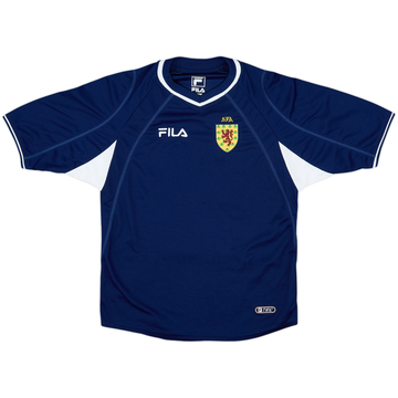 2000-02 Scotland Home Shirt - 8/10 - (L.Boys)