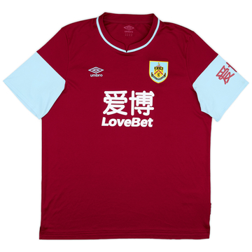 2020-21 Burnley Home Shirt - 8/10 - (XXL)