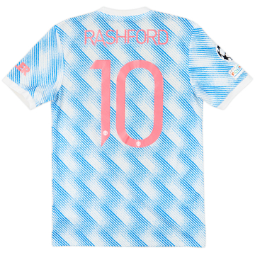 2021-22 Manchester United Away Shirt Rashford #10 - 5/10 - (S)