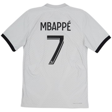 2022-23 Paris Saint-Germain Authentic Away Shirt Mbappe #7 - 8/10 - (S)