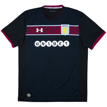 2017-18 Aston Villa Away Shirt - 9/10 - (XL)