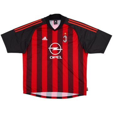 2002-03 AC Milan Home Shirt - 5/10 - (XL)