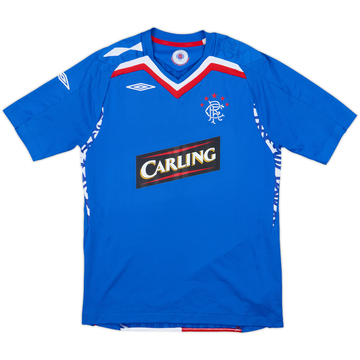 2007-08 Rangers Home Shirt - 10/10 - (L.Boys)