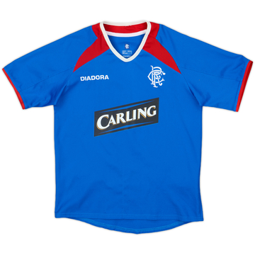 2003-05 Rangers Home Shirt - 8/10 - (S.Boys)