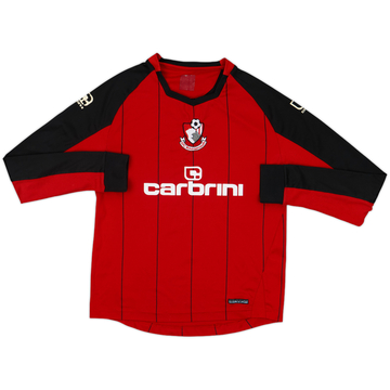 2010-11 Bournemouth Home L/S Shirt - 6/10 - (S)