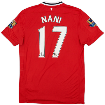 2011-12 Manchester United Home Shirt Nani #17 - 7/10 - (M)