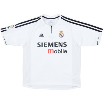 2003-04 Real Madrid Home Shirt - 7/10 - (L.Boys)