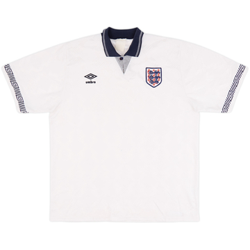 1990-92 Umbro Template Shirt (England) - 7/10 - (XL)