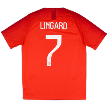 2018-19 England Away Shirt Lingard #7 - 10/10 - (M)