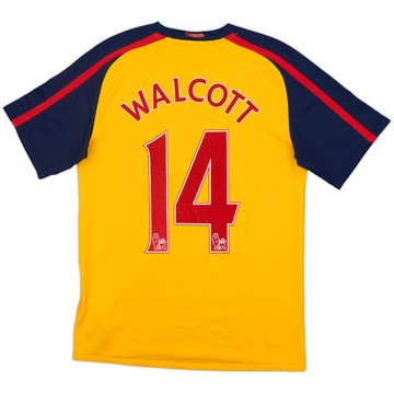 2008-09 Arsenal Away Shirt Walcott #14 - 7/10 - (S)