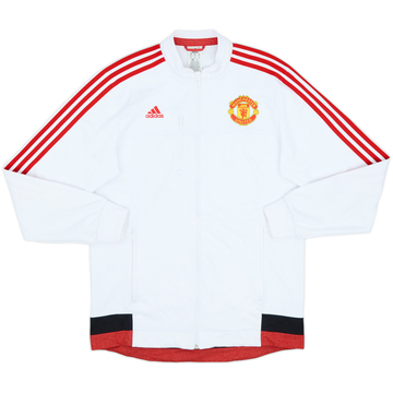 2015-16 Manchester United adidas Track Jacket - 6/10 - (M)