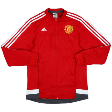 2015-16 Manchester United adidas Track Jacket - 7/10 - (M)