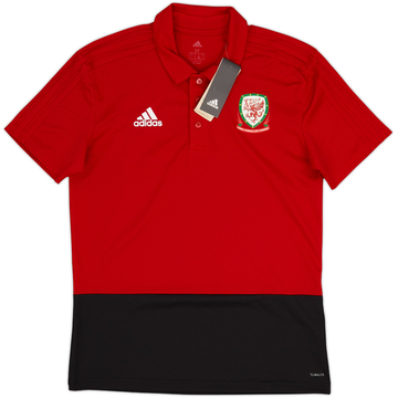 2018-19 Wales adidas Polo Shirt (M)