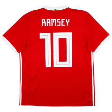 2018-19 Wales Home Shirt Ramsey #10 - 8/10 - (L)