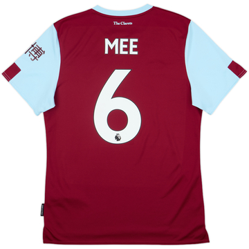 2019-20 Burnley Home Shirt Mee #6 - 9/10 - (M)