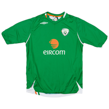 2006-08 Ireland Home Shirt - 5/10 - (XL.Boys)