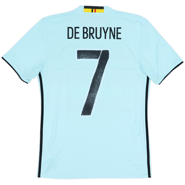 2016-17 Belgium Away Shirt De Bruyne #7 - 8/10 - (S)