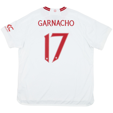 2023-24 Manchester United Third Shirt Garnacho #17 - 7/10 - (XXL)
