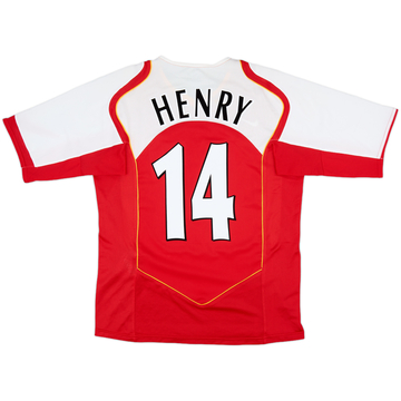2004-05 Arsenal Home Shirt Henry #14 - 10/10 - (M)