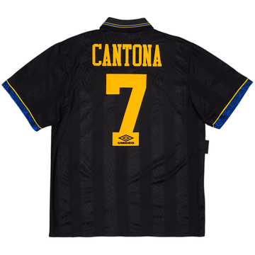 1993-95 Manchester United Away Shirt Cantona #7 - 7/10 - (L)