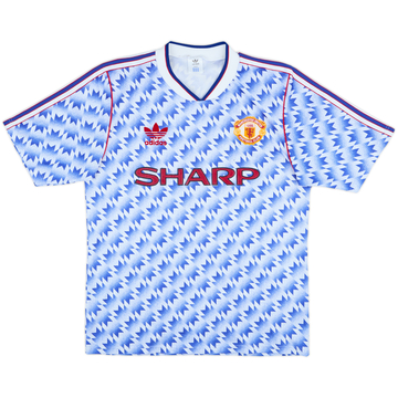 1990-92 Manchester United Away Shirt - 7/10 - (M)