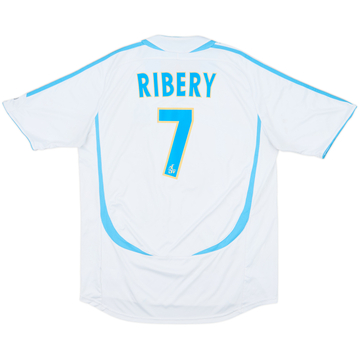 2006-07 Olympique Marseille Home Shirt Ribery #7 - 6/10 - (XL)