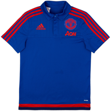 2015-16 Manchester United adidas Polo Shirt - 9/10 - (XL.Boys)