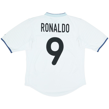 2000-01 Inter Milan Away Shirt Ronaldo #9 - 6/10 - (M)