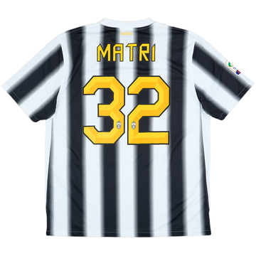 2011-12 Juventus Home Shirt Matri #32 - 8/10 - (XL)