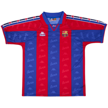 1995-97 Barcelona Home Shirt - 9/10 - (L)