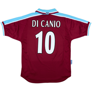 1999-01 West Ham Home Shirt Di Canio #10 - 8/10 - (L)