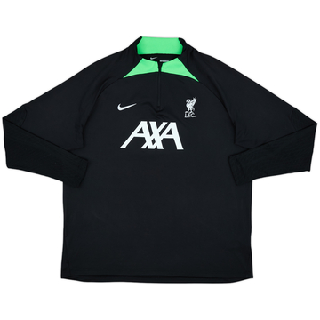 2023-24 Liverpool Nike 1/4 Zip Drill Top - 9/10 - (XXL)