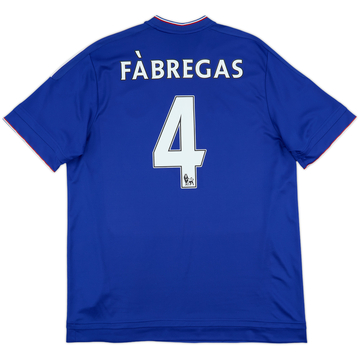 2015-16 Chelsea Home Shirt Fabregas #4 - 8/10 - (XL)