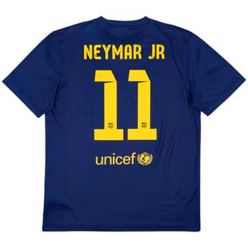 2014-15 Barcelona Basic Home Shirt Neymar Jr #11 - 10/10 - (L)